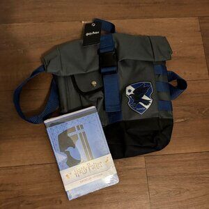 NEW Loot Crate Harry Potter Ravenclaw Crossbody Messenger Bag and Notebook C